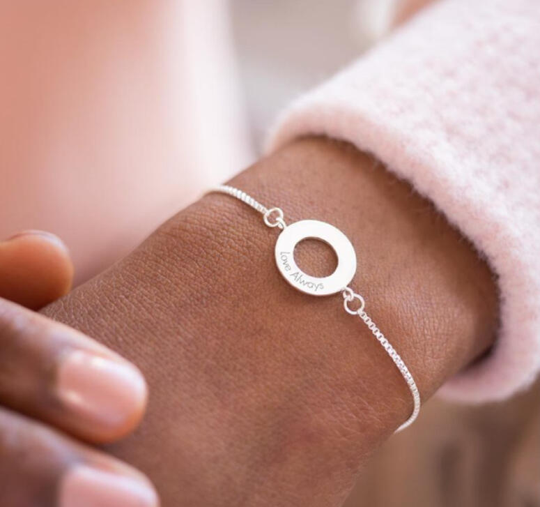 Bracelet inox personnalisable